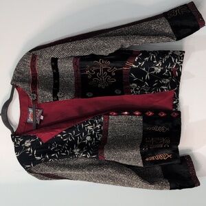 Johnny Wass women's Multicolor Patchwork Jacket